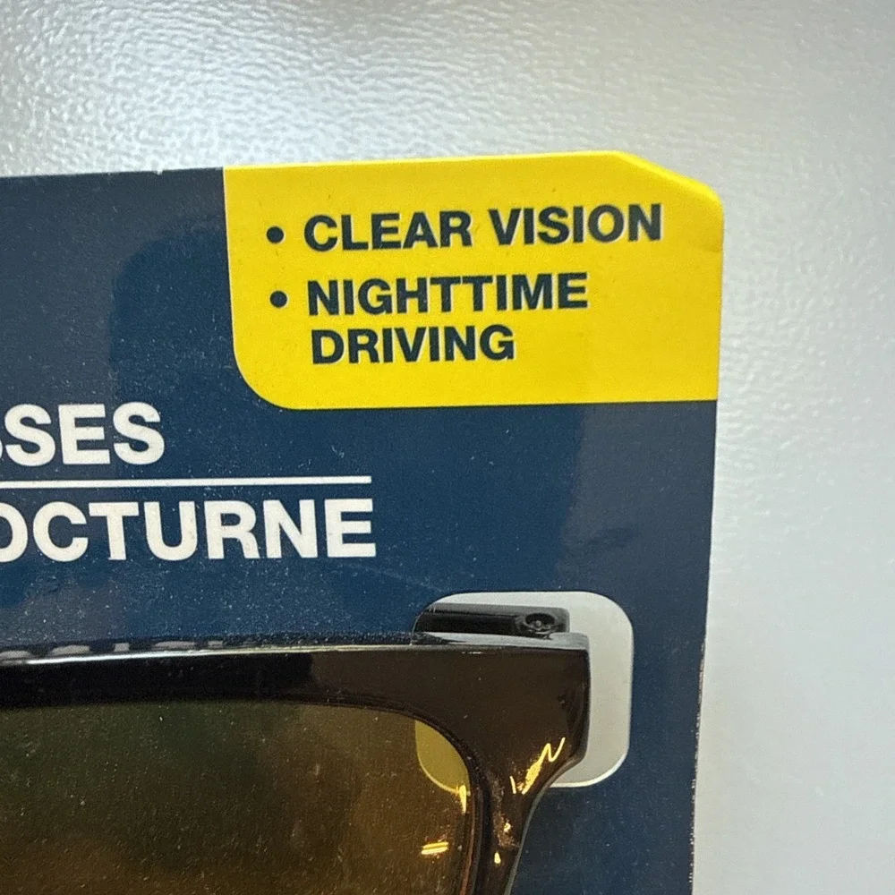 Night Sight Polarized HD Night Driving Vision Glasses  As Seen On TV OnTel, New